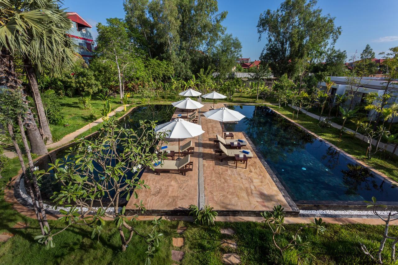 Blue Spring Boutique Hotell Siem Reap Exteriör bild